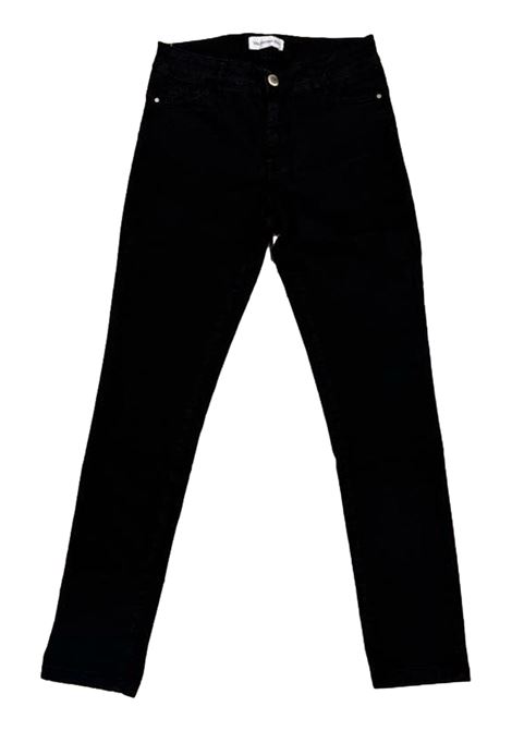 SKINNY-FIT GABARDINE TROUSERS VALENTINA RIO | Trousers | V3253/04001